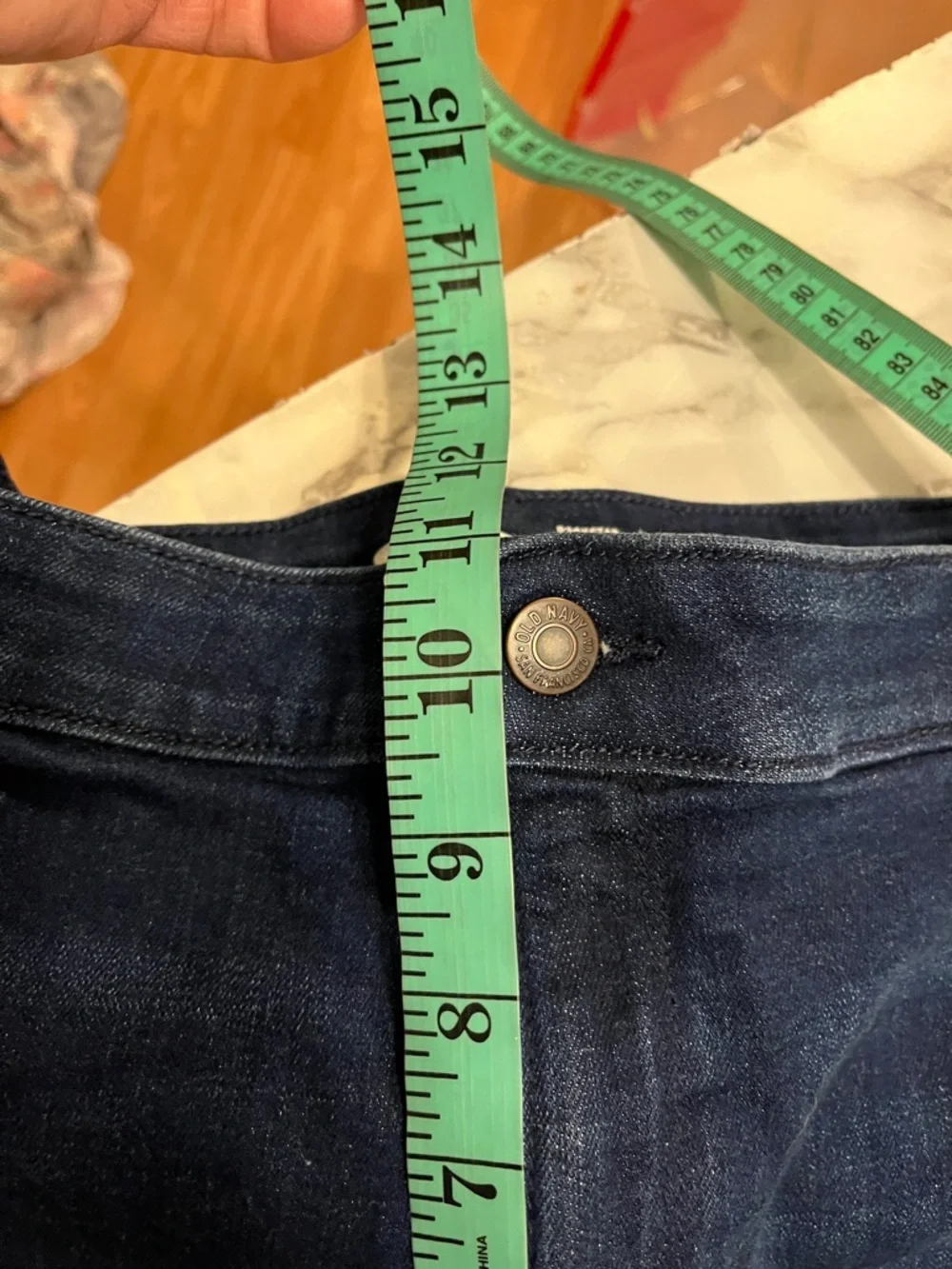 Old Navy Rockstar Super Skinny Mod Rose Jeans Size 20 - Picture 7 of 11